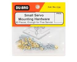 Du-Bro Small Servo Mounting Hardware (5/pkg)
