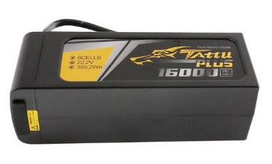 Tattu - 1468 - Plus 16000mAh 6S 22.2V 15C LiPo Battery Pack with QS8 (New Version)