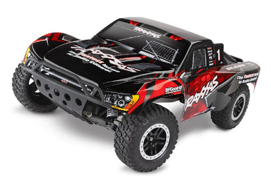 Traxxas Slash VXL (Red):1/10 Scale 2WD Short Course Racing Truck with TQiâ„¢ Traxxas Linkâ„¢ Enabled 2.4GHz Radio System & Traxxas Stability Management (TSM)Â®