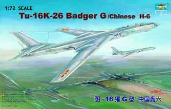 Trumpeter 1/72 Tu-16K-26 Badger G / Chinese H-6