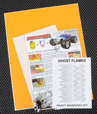 XXX Main Racing Ghost Flames Paint Mask