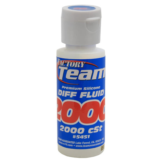 Team Associated Silicone Differential Fluid (2oz) (2,000cst)