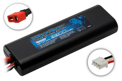 Reedy WolfPack 3300mAh 2S 7.4V 30C LiPo T-Plug (Dean's) Hard Case 24.5x47x139mm