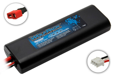 Reedy WolfPack 4000mAh 2S 7.4V 35C LiPo T-Plug (Dean's) Hard Case 24.5x47x139mm