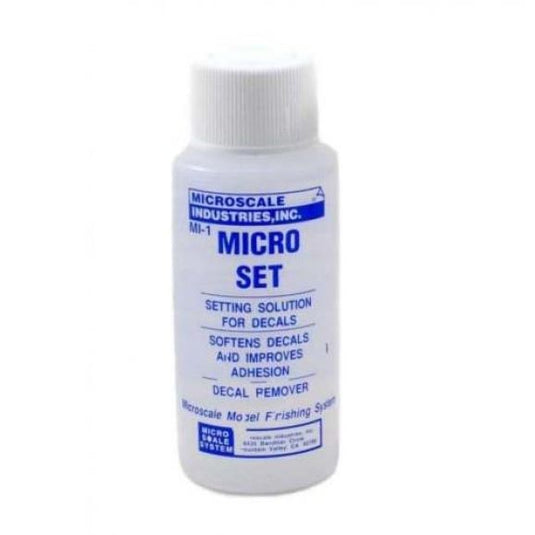 MicroScale Industries Micro Set - Setting Solution for Decals - MI-1