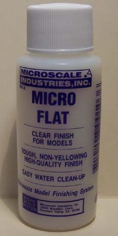 MicroScale Industries Micro Flat - Clear Finish for Models - MI-3