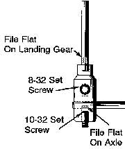 Du-Bro E/Z Adjust Axle 2" x 5/32" (2/pkg)