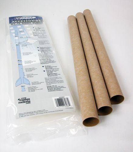 Estes Rockets BT-55 Body Tube (3 pk)