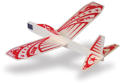 Guillow's Dare Devil Balsa Glider in Store Display (48)