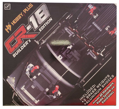Hobby Plus CR-18 Builder's Kit - Harvest - w/Clear Body, Aluminum Shocks & Brass Wheel Weights