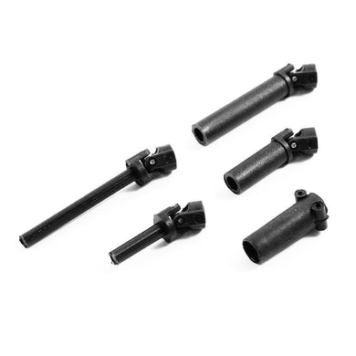 Hobby Plus CR-18 Main Drive Shaft Set & Rear Axle Hub