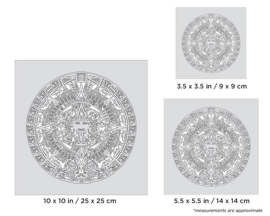 Iwata Artool Aztek FX Set Freehand Airbrush Template by Gerald Mendez