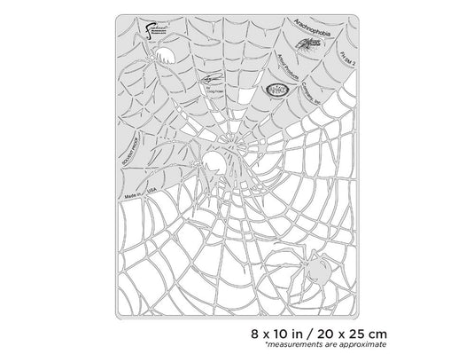 Iwata Artool Spider Master Arachnophobia Freehand Airbrush Template by Craig Fraser