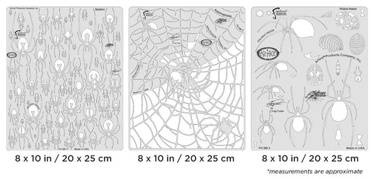 Iwata Artool Spider Master Set Freehand Airbrush Template by Craig Fraser