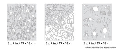 Iwata Artool Spider Master Mini Series Set Freehand Airbrush Template by Craig Fraser