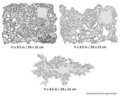 Iwata Artool Texture FX Freehand Airbrush Template by Gerald Mendez