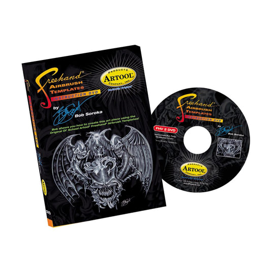 Iwata Artool Templates Instructional DVD by Bob Soroka