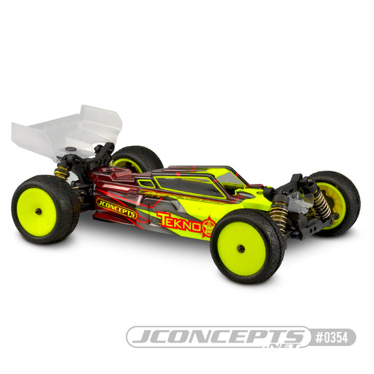 JConcepts F2 - Tekno EB410 body w/ Aero S-type wing Light Weight (Fits - Tekno EB410)