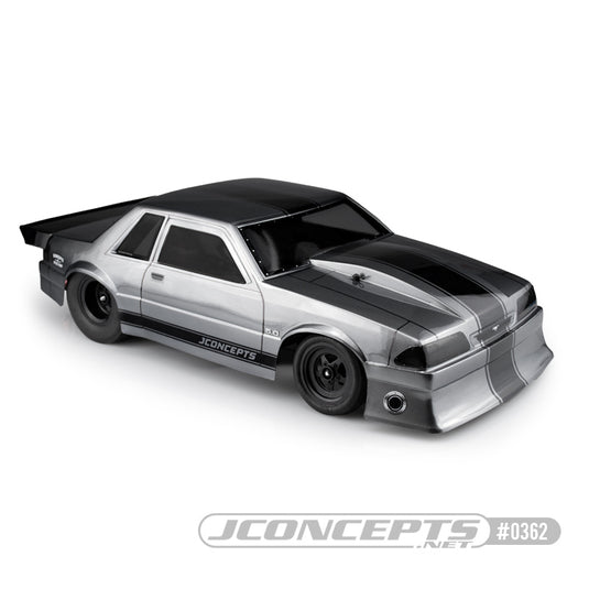 JConcepts 1991 Ford Mustang - Fox body (10.75 width & 13 wheelbase)