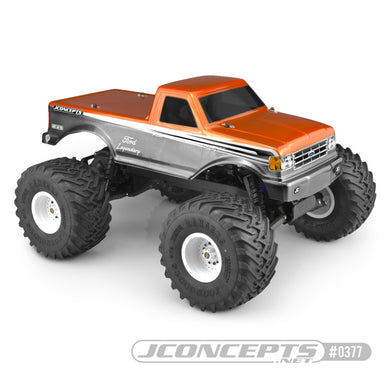 JConcepts 1989 Ford F-250 Traxxas Stampede body w/racerback