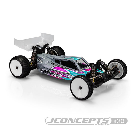 JConcepts S2 - Schumacher LD3 body w/ Carpet | Turf | Dirt wing (Fits â€“ Schumacher LD3)