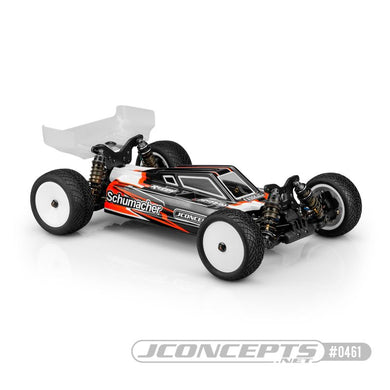 S2 - Schumacher Cat L1 Evo body w/ Carpet | Turf wing - light-weight (Fits Ã¢â‚¬â€œ Schumacher Cat L1 Evo)