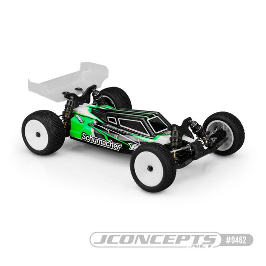 JConcepts S2 - Schumacher Cougar LD2 clear body w/ Carpet | Turf wing - light-weight