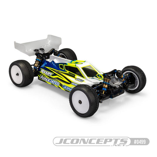 JConcepts P2 - Team Associated B74.2 Body with Carpet / Turf / Dirt Wing - Light Weight