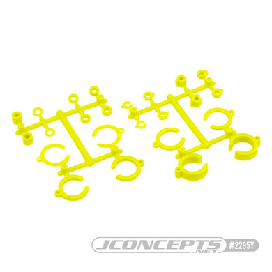 JConcepts Big Bore Shock Limiter, Up-Travel Kit, 24 pc - Yellow (Fits ÃƒÂ¢Ã¢â€šÂ¬Ã¢â‚¬Å“ 3.0 And 3.5mm Shock Shafts)