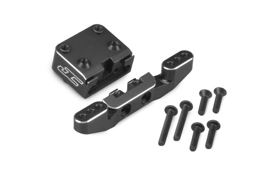 JConcepts B6.2 | B6.3 Front camber link mount bulkhead - black (Fits - B6 | B6D | B6.1 | B6.2 | B6.3)