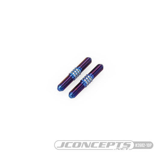 JConcepts D819/E819 Fin Titanium Turnbuckle 5x35mm - Burnt Blue (2)