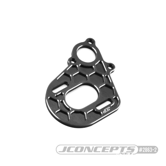 JConcepts Axial, AX10 - SMT10 transmission motor plate, black