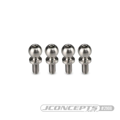 JConcepts Titanium Clod Buster | Regulator lower cradle - 6 x 6mm ball-stud, 4pc