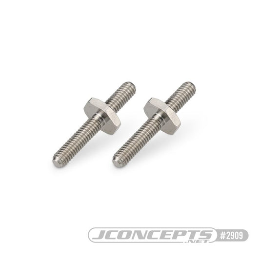 JConcepts Titanium B6 | T6 | SC6 | B74.1 | Regulator battery cradle stand-off, 2pc.