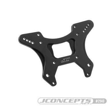 JConcepts Kraton 6S BLX - Aluminum Front Shock Tower, Black (Fits Arrma Kraton 6s BLX)