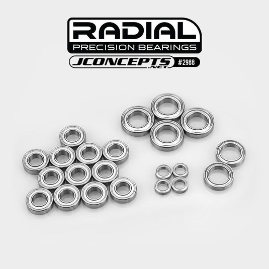 JConcepts Radial NMB Bearing Set - Fits HB E819RS