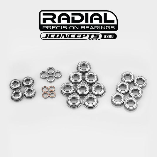 JConcepts Radial NMB Bearing Set - Fits RC8B4/RC8B4E