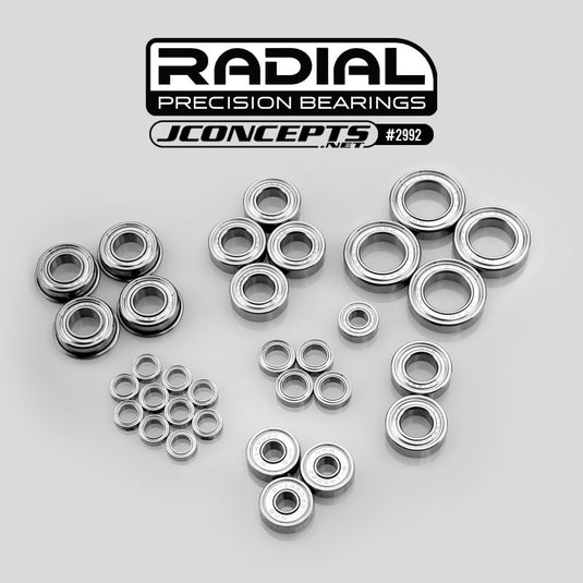 JConcepts Radial NMB Bearing Set - Fits, Tekno NB48 2.1 (Fits Tekno NB48 2.1)