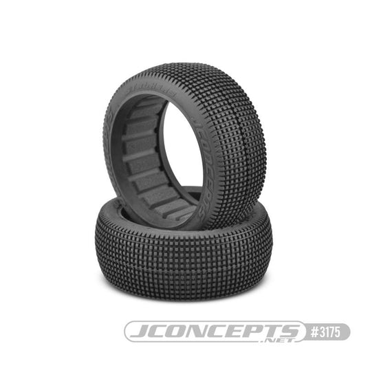 JConcepts 1/8 Stalkers - Aqua (A1) Compound (Fits 1/8 Buggy) (2)