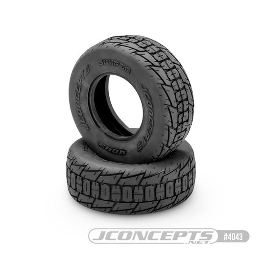 JConcepts Swiper - Aqua (A2) Compound, 1/8th Dirt Oval Tire (Fits