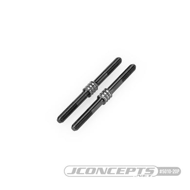 JConcepts Tekno NB48.3 / EB48.3 Optional Titanium Turnbuckle 4x56mm - Stealth Black (2)