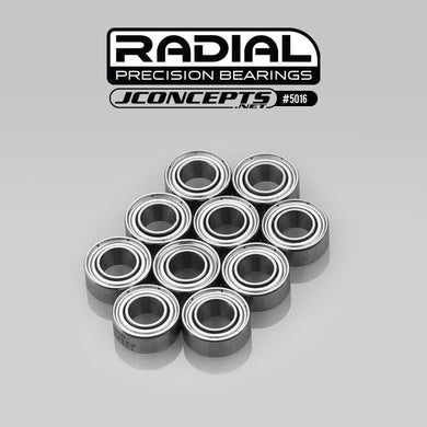 JConcepts Radial NMB 5x10x4mm Bearing Set - Fits Most 1/8th Clutch (10)