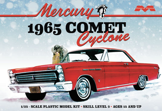 Moebius 1965 Mercury Comet Cyclone 1/25 Model Kit