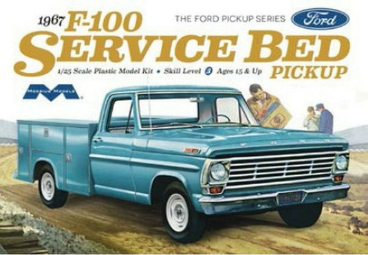 Moebius 1967 Ford F100 Service Bed 1/25 Model Kit