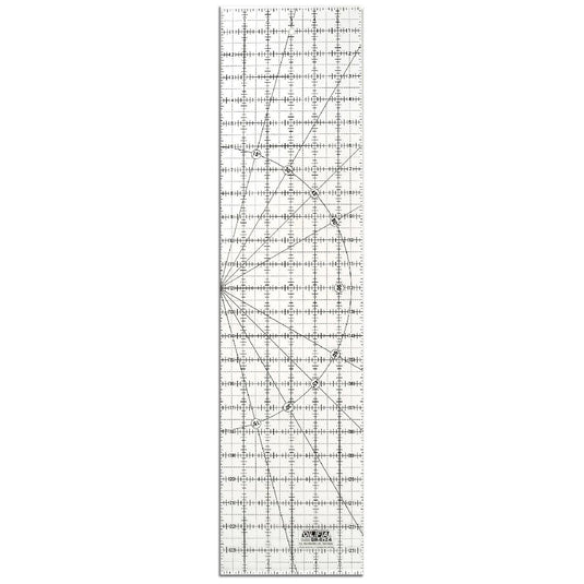 OLFA QR-6x24 6 x 24" Frosted Acrylic Ruler (1)