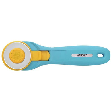 OLFA 45mm RTY-2/C Quick-Change Rotary Cutter (1) Aqua - 6 Pack