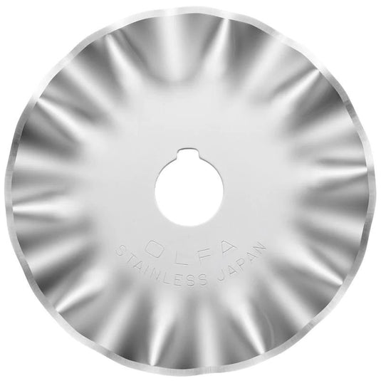 OLFA 45mm WAB45-1 Stainless Steel Wave Blade (1) - 6 Pack