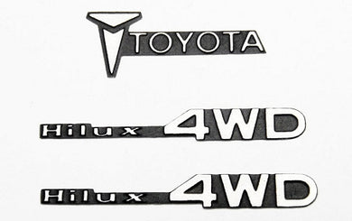 RC4WD 1/10 Metal Emblem for Tamiya Hilux