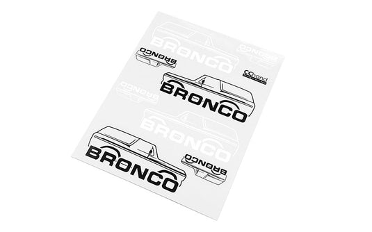 RC4WD Body Decals for Traxxas TRX-4 '79 Bronco Ranger XLT (Style B)