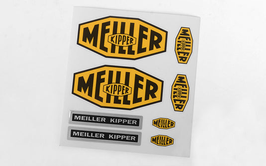 RC4WD Meiller Kipper Decal Set for Mercedes-Benz Arocs 3348 6x4 Tipper Truck